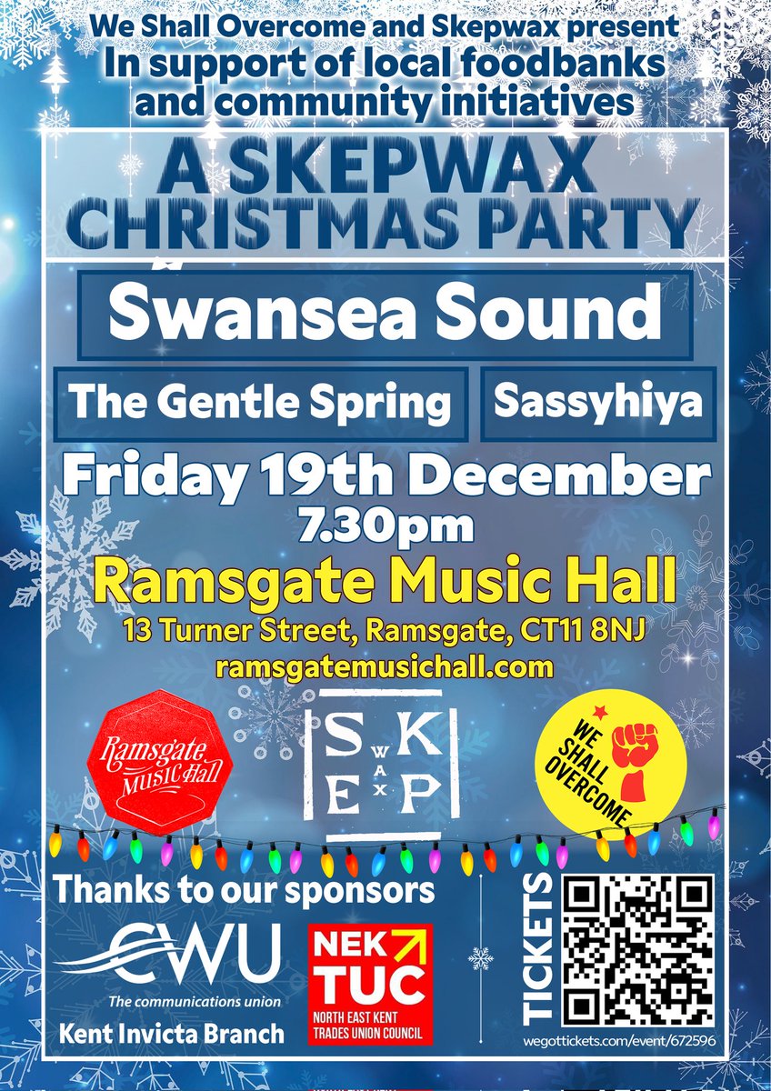 BottomBottomley's tweet image. #SkepWaxRecords #Ramsgatemusichall #swanseasound #TheGentleSpring #Sassyhiya