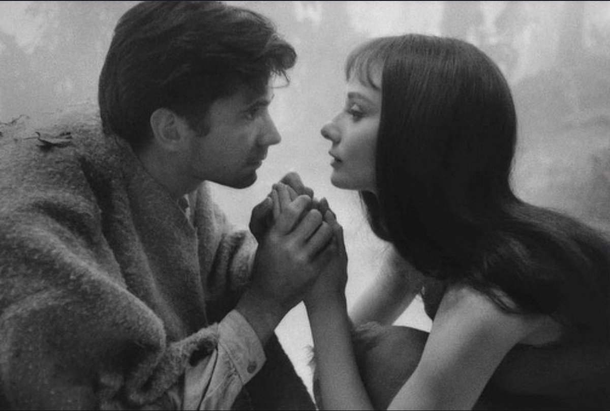 oldhllywoods's tweet photo. anthony perkins and audrey hepburn photographed for “green mansions” (1959) https://t.co/PBHG95FsR7