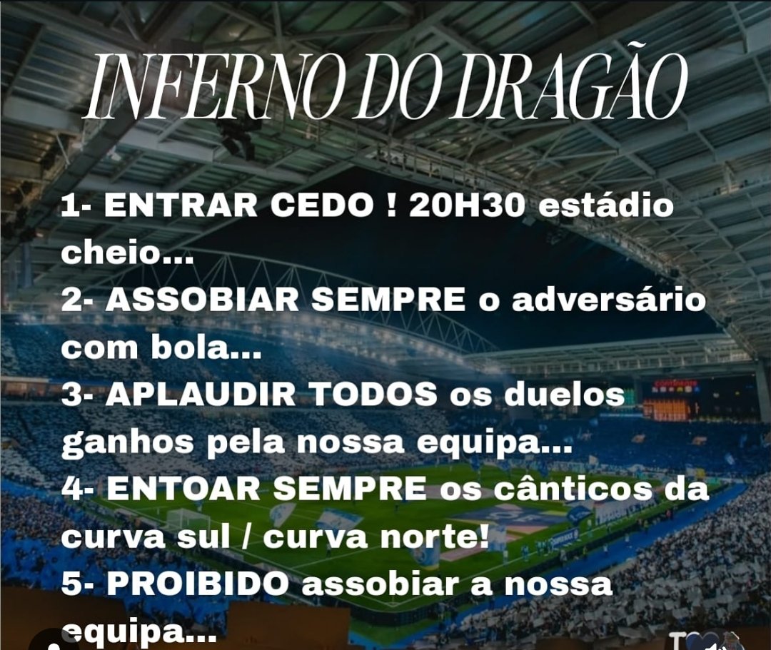 TotalPorto's tweet photo. Amanhã até os COMEMOS! https://t.co/O4NlI5AIJW