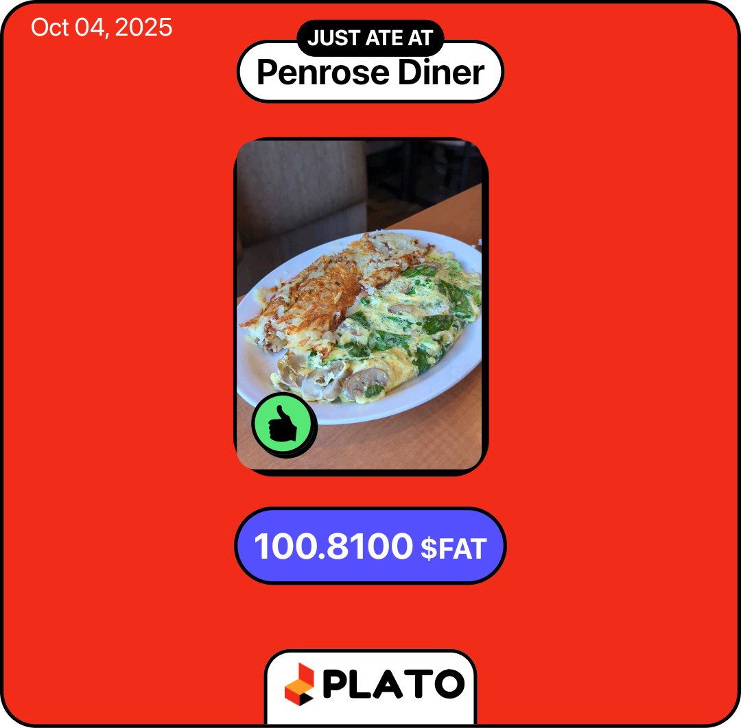 chris_byte's tweet photo. Just earned FAT with @plato2earn! You can too. Use my referral https://t.co/E2wfVL141M and earn 100 FAT. https://t.co/hu5aSdlLqK
