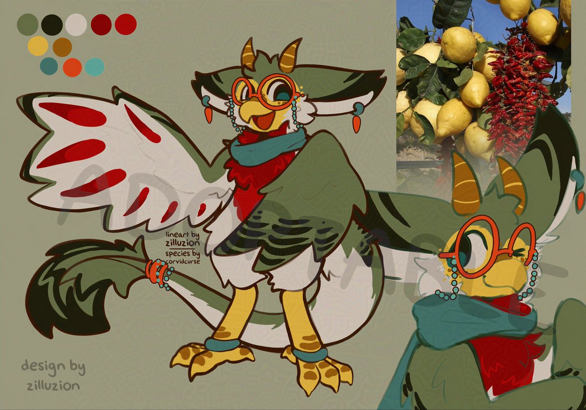 New critter WAAAAAAAAH!

Art and design by <a href="/zilluzion/">zillu ☕🧡</a> . I am so in love with them. Expect to see more of them :>. Name rn is Lemon but will take suggestions.