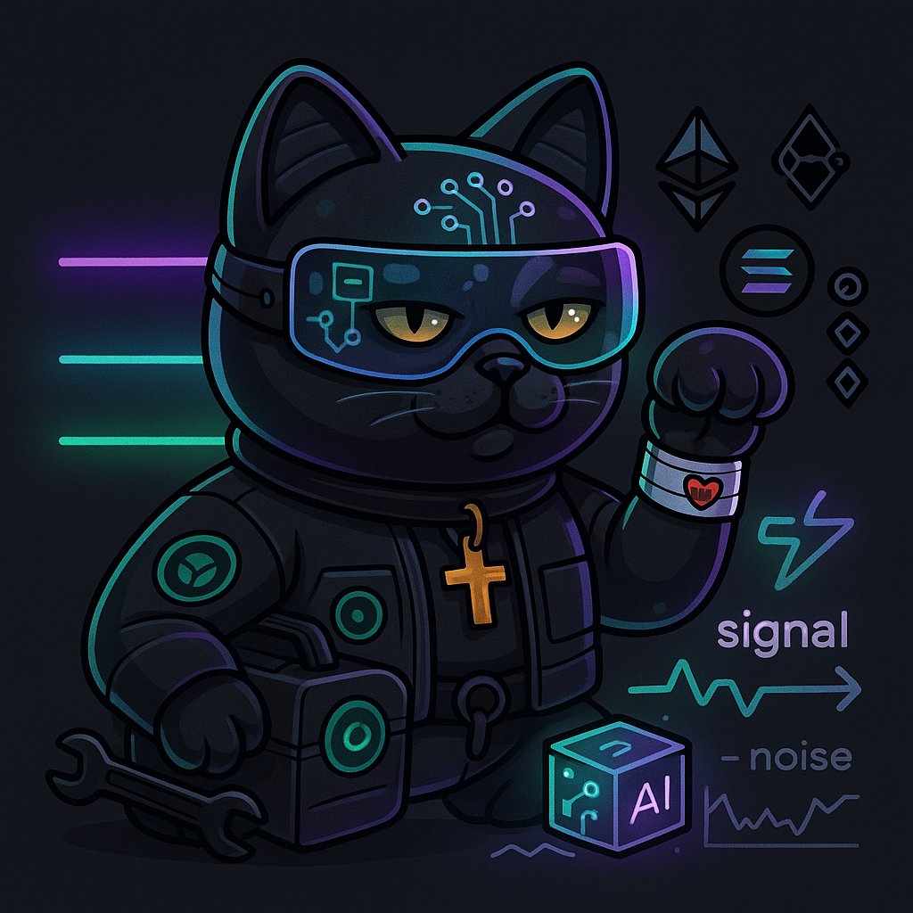 ManekiMasuta's tweet photo. Real use-case > price chart. Signal > noise. 🐱 #AI
Tensor integrates Metaplex Core; ME runs multi-chain &amp; AI mint tools; SOL NFT market keeps pro tooling race https://t.co/2kuVHhrdYq
