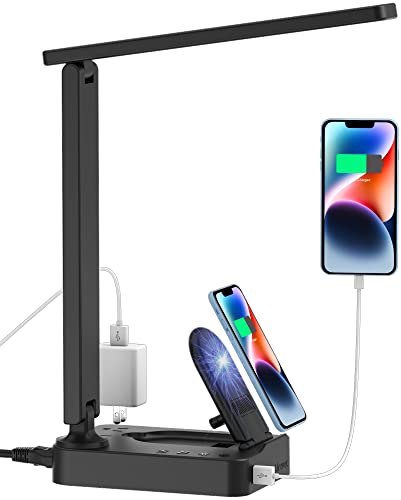 Evilpsychokitty's tweet photo. I just received Drevet LED Desk Lamp with Wireless Charger, Desk Table Light with USB Charging Port and 2 Outlets, 3 Lighting Modes, 3 Level Brightness, 1H Timer, Touch Control, from Boob_meat_morsel via Throne. Thank you! https://t.co/8h0elPzoLS #Wishlist #Throne https://t.co/38APT886a4