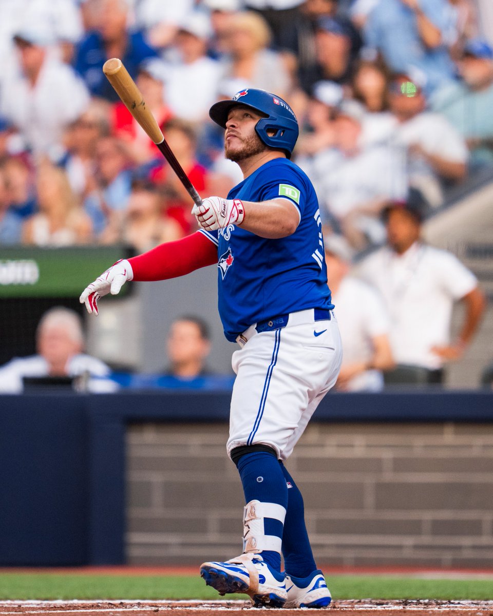 BlueJays's tweet photo. Impossible to not cheer for Kirky 💙 #WANTITALL https://t.co/U8xmmfbhwZ