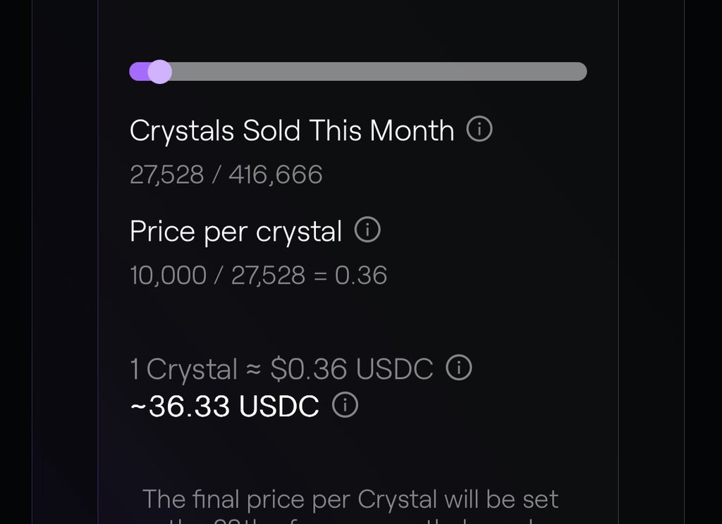 You can earn crystals from <a href="/multiplifi/">Multipli.fi</a> by becoming a content creator for them on X but to earn even more crystals, you will need to rank among the top 200 on <a href="/multiplifi/">Multipli.fi</a> weekly leaderboard.

If you want to withdraw the free crystals you received for following Multipli Finance on