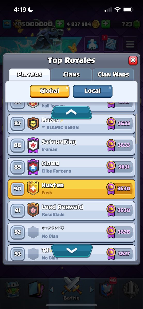 Hunter (@hunter_clash_) on Twitter photo End Season Time! End Season Time!