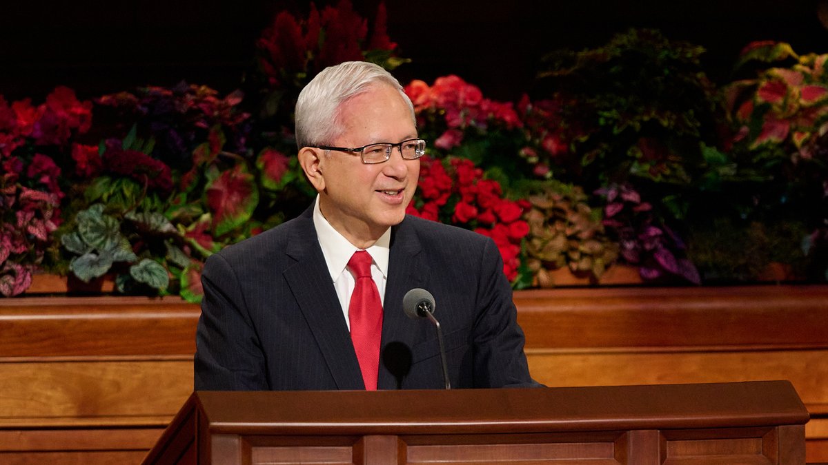 Ch_JesusChrist's tweet photo. "We are all better when no one sits alone."   — Elder Gerrit W. Gong (@GerritWGong) #GeneralConference https://t.co/J3Kk0ZoOwl