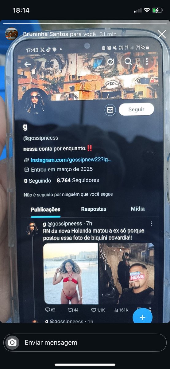 Isso é mentira!
Parem de seguir essa página que só posta fake News.
A menina está viva!