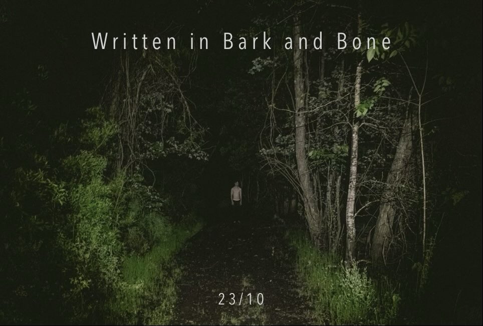 nicdecol's tweet photo. “Written in Bark and Bone” - BB fic, #jayvik
First ch coming out on the 23rd of October.
Rating: E
Main tags: Folk Horror, 60s AU, Identity Porn, Creature! Jayce, Body Horror, Occult, Small Town, Period Typical Homophobia and Xenophobia, Murder, Thriller. https://t.co/jZyHgvcyBe