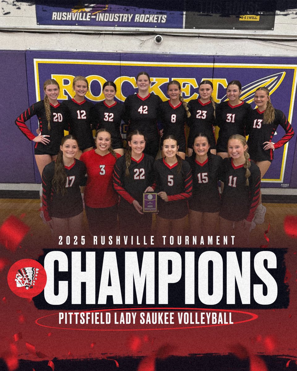 Congratulations Lady Saukee Volleyball!