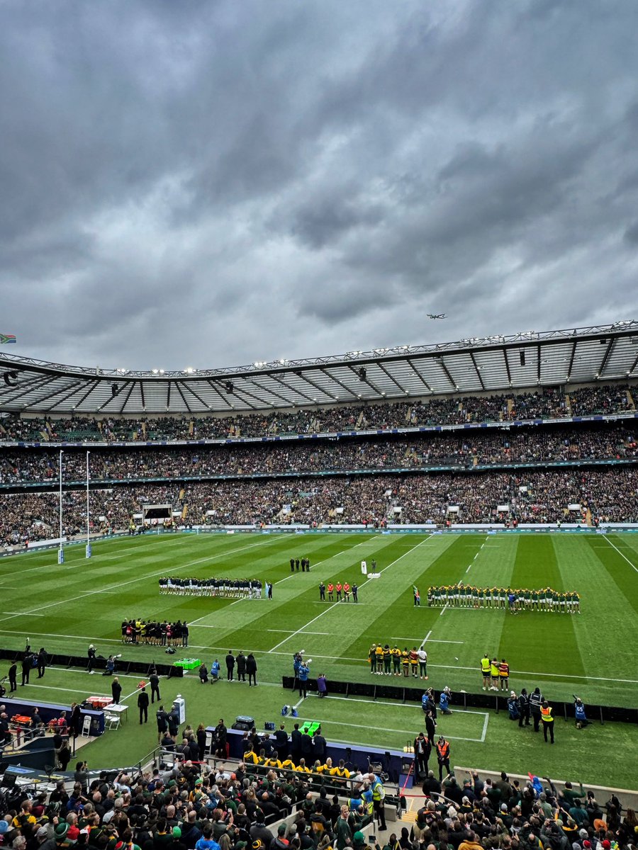 A week apart and two very different Saturdays at Twickenham - last week watching England <a href="/RedRosesRugby/">Red Roses</a> win the Women’s Rugby World Cup and today seeing South Africa <a href="/Springboks/">Springboks</a> secure a consecutive Rugby Championship title