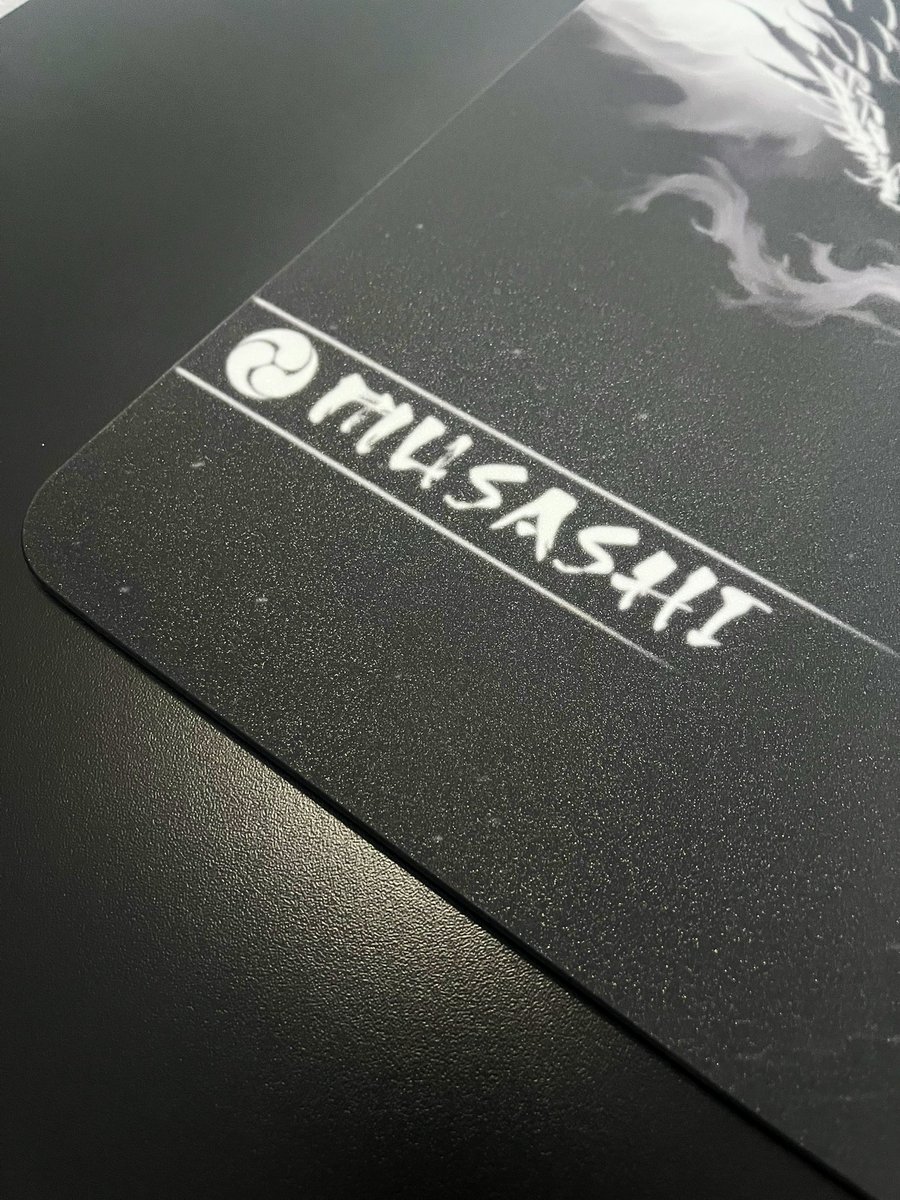 Peel3gg's tweet photo. Musashi Darkness Edition 🖤🤍🐉

Pre-sale starts 10/06. 🔥🔥🔥 https://t.co/2Re4ARrEvj