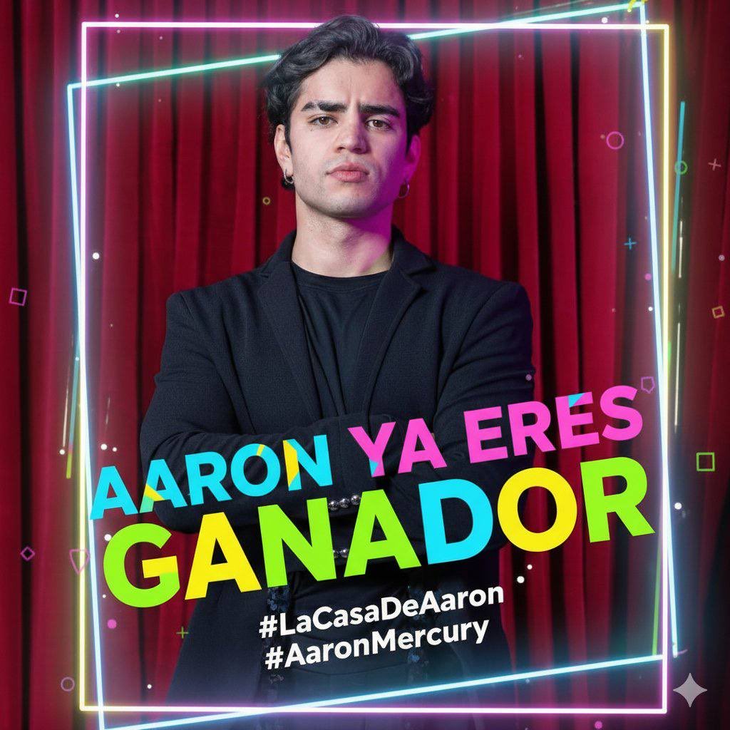 lexila888's tweet photo. AMIGAS NO PODEMOS PERDER LA TENDENCIA UN DÍA ANTES ‼️🚨

✨ TENDENCIA

AARON YA ERES GANADOR

📌 Hashtags oficiales:
#LaCasaDeAaron
#AaronMercury

🕓 Horario clave:
4:00 PM (hora local MX)
➡️ Mantener la actividad durante el día para sostener la tendencia.
#NosVamosConAaron https://t.co/gFyk2OXAVy
