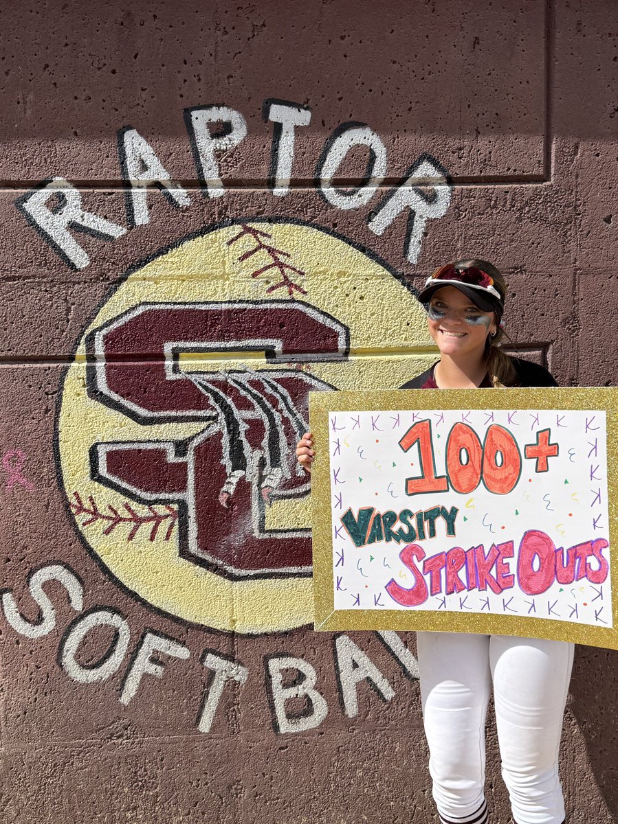 RylynFordham's tweet image. Great week to go over 100 Strike Outs playing Varsity Softball!  Can’t wait for the weeks ahead!  SKO Raptors! @BoCoPreps @IHartFastpitch @sportsthread @tagupSoftball @UncommittedUsa @CoachesPlayers @SilverCreek_HS @TopPreps @SBRRetweets @MissGarcia34 @SCRaptorsAD 
#strikeout
