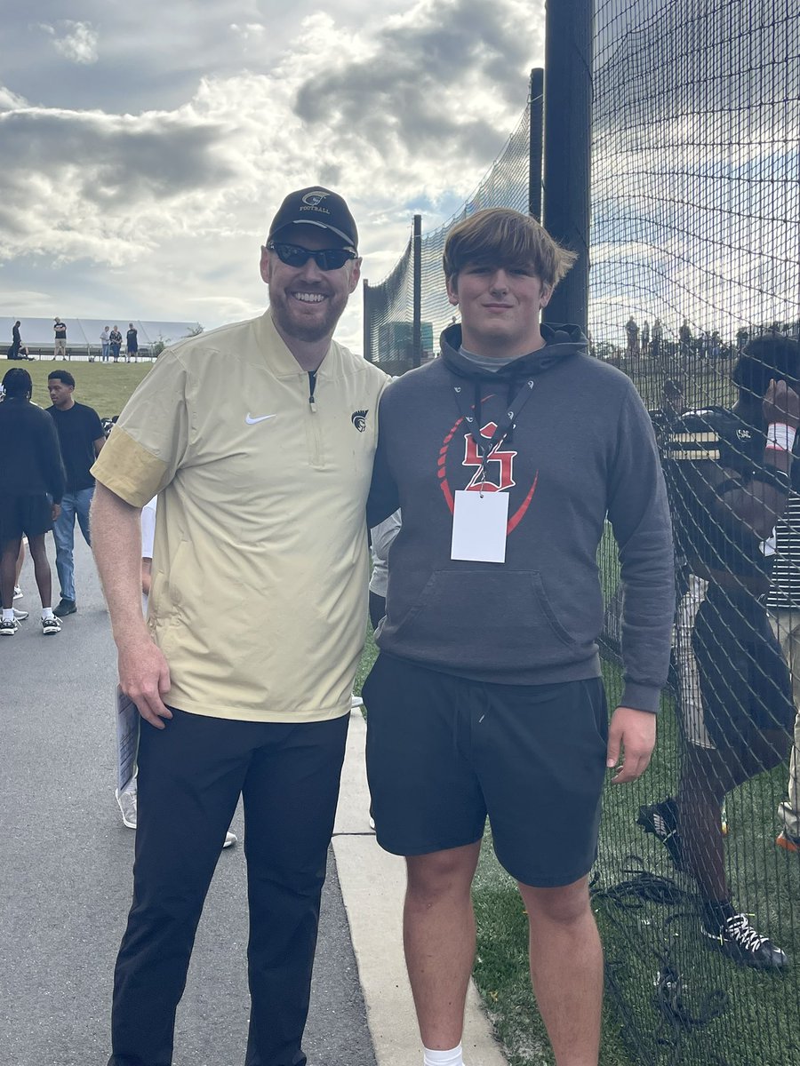 pelhamjameson's tweet photo. Had a great visit today at Anderson University thank you for the invite up there @CoachThurn!! Go Trojans! https://t.co/wAQ3B9Vcz0