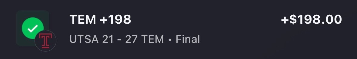 monsterdotbet's tweet image. Only with college sports can AI project 95% confidence on a +200 underdog and hit 😍