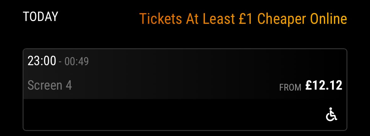 2212scotty's tweet photo. @SwiftiesHQs The 12.12 means something as it’s the UK cinema prices https://t.co/nnw4ABLedN