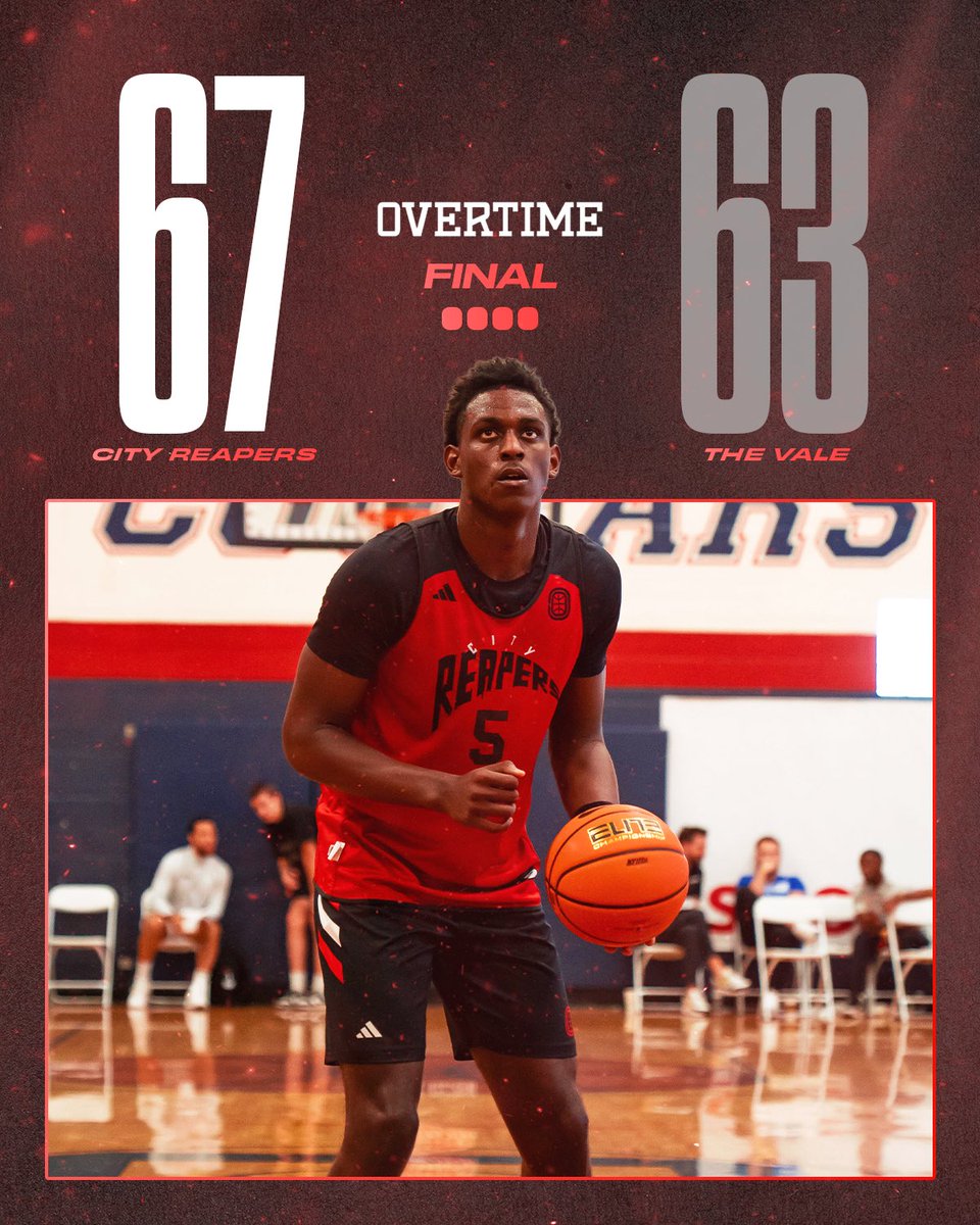 OvertimeElite's tweet image. Reapers get the job done in Vegas 🤝 

Blaze Johnson 15 PTS
Howard Williams 14 PTS
Jeremy Jenkins 12 PTS