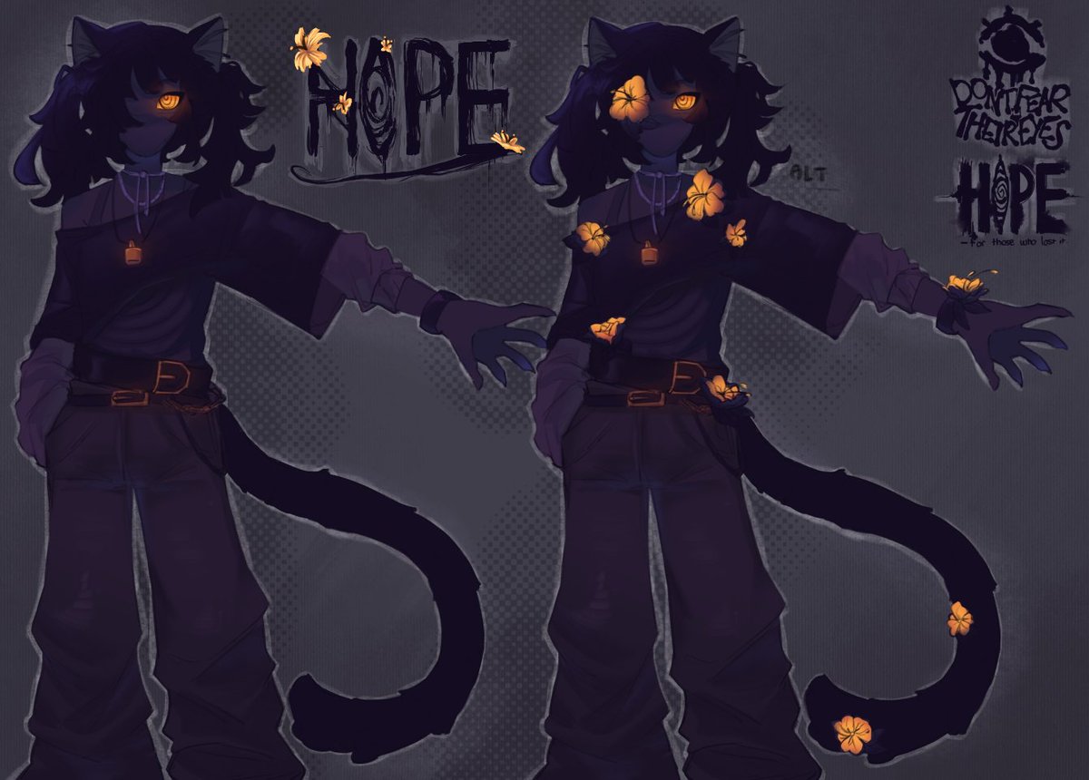 HERE IS THE CHARACTER SHEET FOR HOPE!

Renders by <a href="/swyshie/">tangie</a> !! Please follow them :]

#natsukikarin #夏色花梨 #synthv #VOCALOID #vocaloidtwt #originalsong #dontfeartheireyes #hopeforthosewholostit