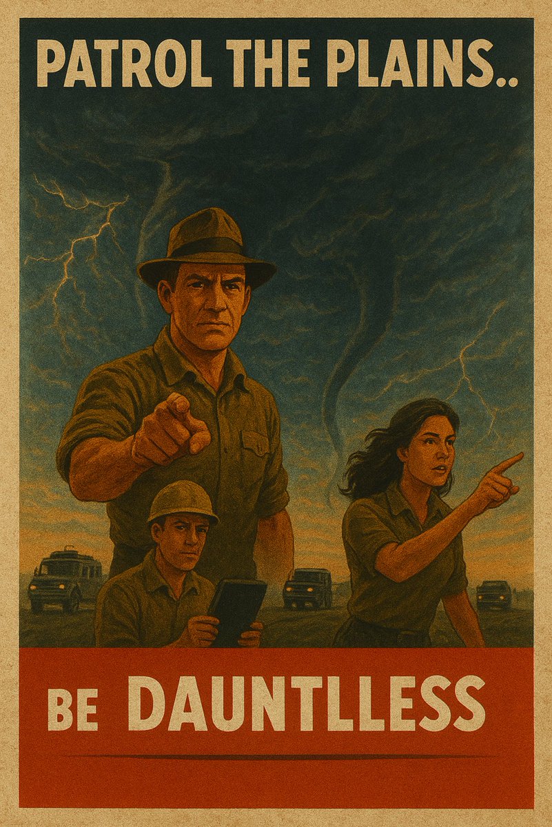 LaneFatherreeWX's tweet photo. digging the WW2 vibe with these… maybe it’ll start a trend 👀👀 https://t.co/yi98lh2OyQ