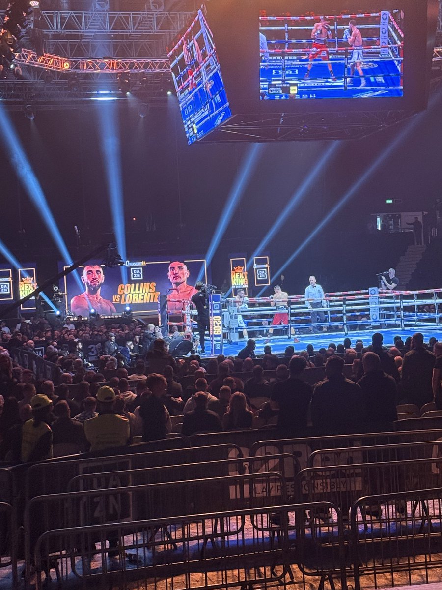 scottbamby's tweet image. Have Nathaniel Collins a comfortable victor here #CollinsLorente