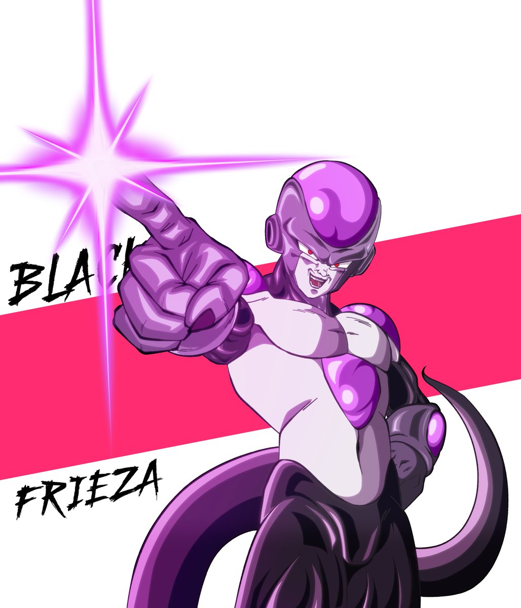art_jake's tweet photo. The Horrific Conqueror! 

Black Frieza! https://t.co/Y4cnYsCtw9