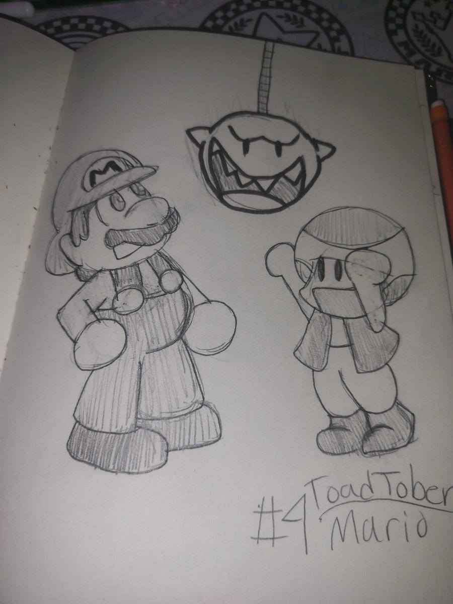 EpicToad2k's tweet image. #ToadTober Day 4: (Mario)