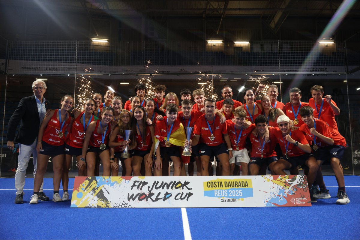 🇪🇸👑 Spain crowned world champion in both boys’s and girls’s categories

#FIPJuniorWorldCup 🏆