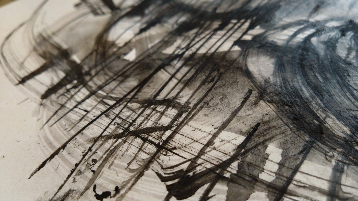 tttttan's tweet image. 202510050637atUDOK.
B3 albireo
morning drawing time...
#duringdrawing #drawing #abstraction #onahamart #japaneseart #pen #sumi #art #improvisation #ドローイング #線描 #墨 #水墨 #ペン #筆 #肉筆画#tttttan