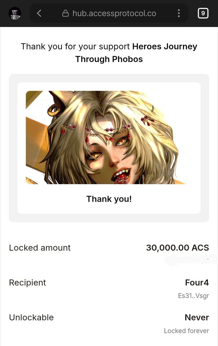 <a href="/44four44_4/">Four.4</a>  
Welcome to Access 

I look forward to seeing what you have draw and create 

I locked 30,000 ACS locked FOREVER and a separate 9,000 ACS temporary 

<a href="/AccessProtocol/">Access Protocol</a> 
<a href="/hOOkt_ACCESS/">hOOkt on ACCESS</a> 
<a href="/Access_Rewind/">Access Rewind</a>