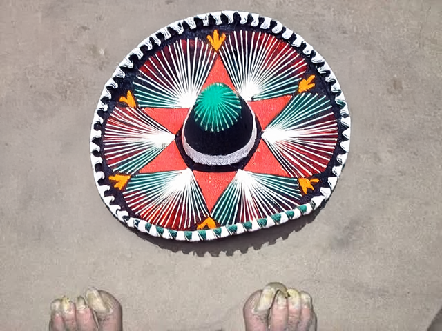 I found this sombrero while walking. Do you think it's worth anything?