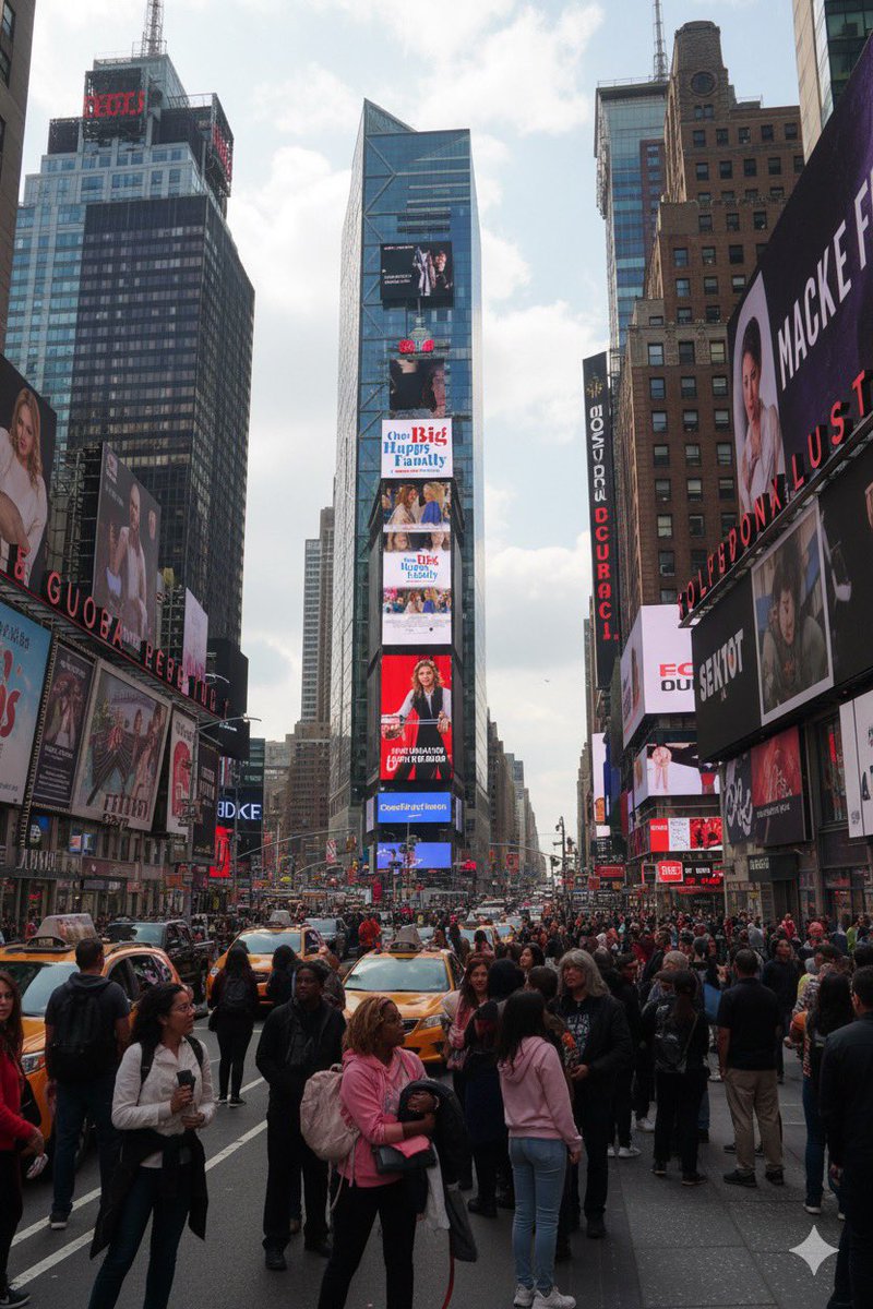 ElectricEnt1's tweet photo. This one’s not real either, but we really are showing in a theater in Times Square! To find a theater near you, visit https://t.co/ODADB9YNnd or click the link in our bio👆
#OneBigHappyFamily
#MomCom
#FeelGoodMovie https://t.co/RbOCJpHGEq