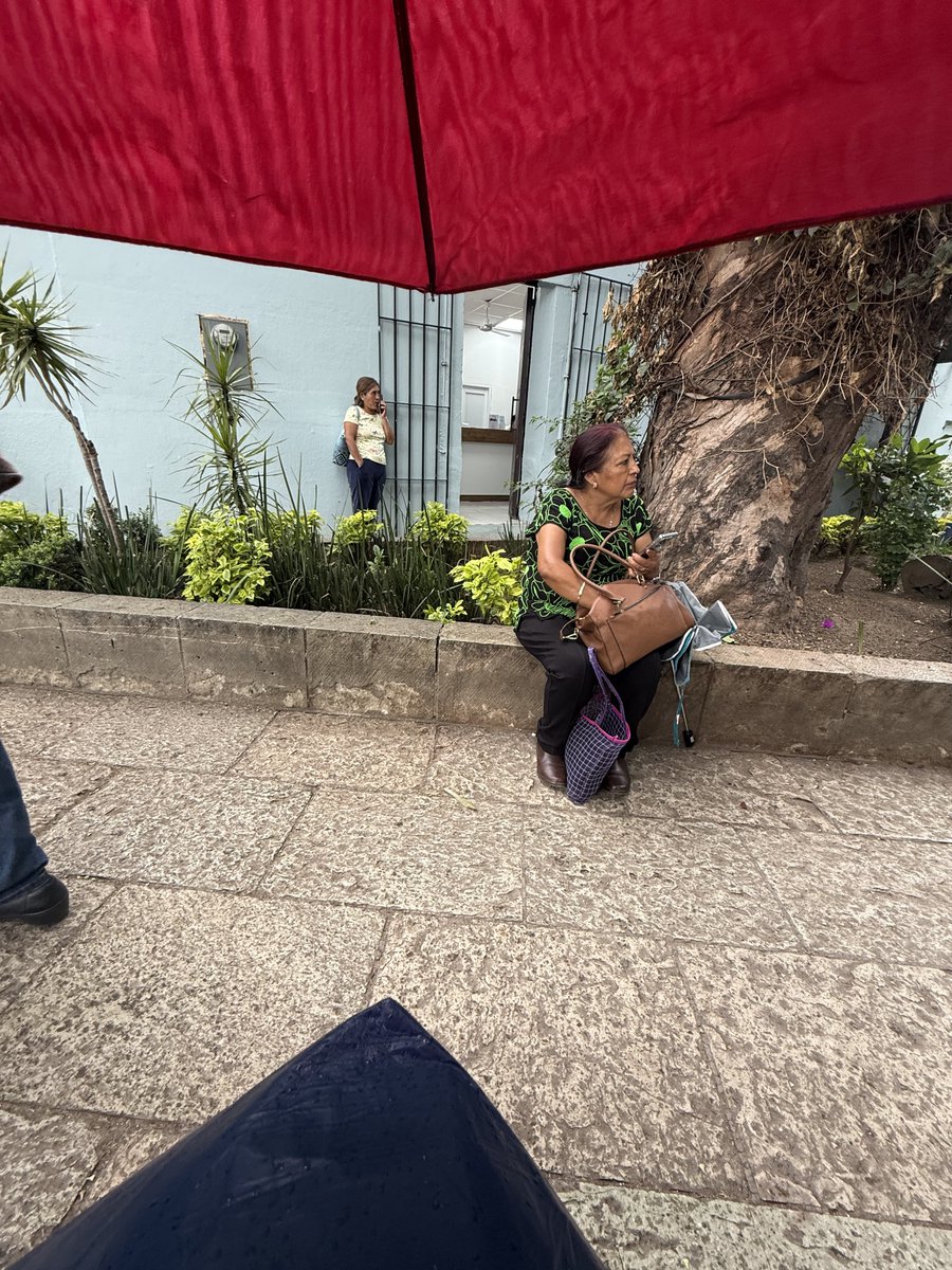 Ya estoy en el lugar de las entregas