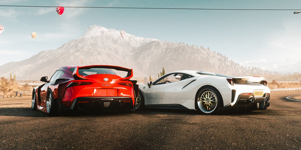 (1/2) I recompiled a few FH5 pics that may resemble the style Forza Horizon 6 is going with, specially because Tío Forza suggested it

#FH5FotoESP #ForzaShare #FH5EnEspañol <a href="/ForzaHorizon/">Forza Horizon</a> <a href="/ForzaHorizonEsp/">Forza Horizon en Español</a>