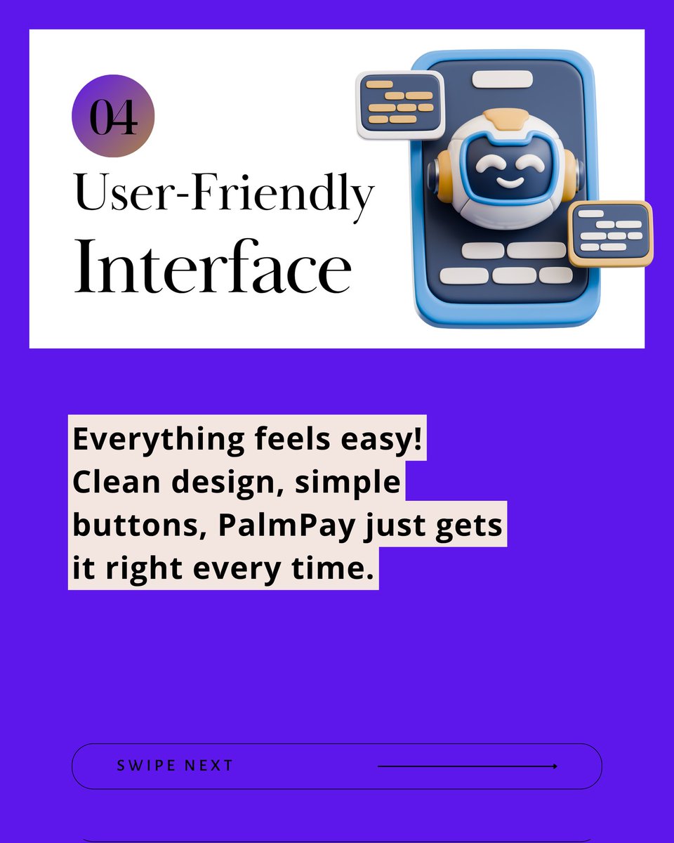 s_dubem's tweet photo. 4. User-Friendly Interface.
5. Security You Can Trust.
6. Rewards &amp; Giveaways.

PalmPay really makes digital banking feel easy and fun!

#6ThingsILoveAboutPalmPay 
@palmpay_ng

Carousel designed by me @s_dubem https://t.co/yMaOujG3ry