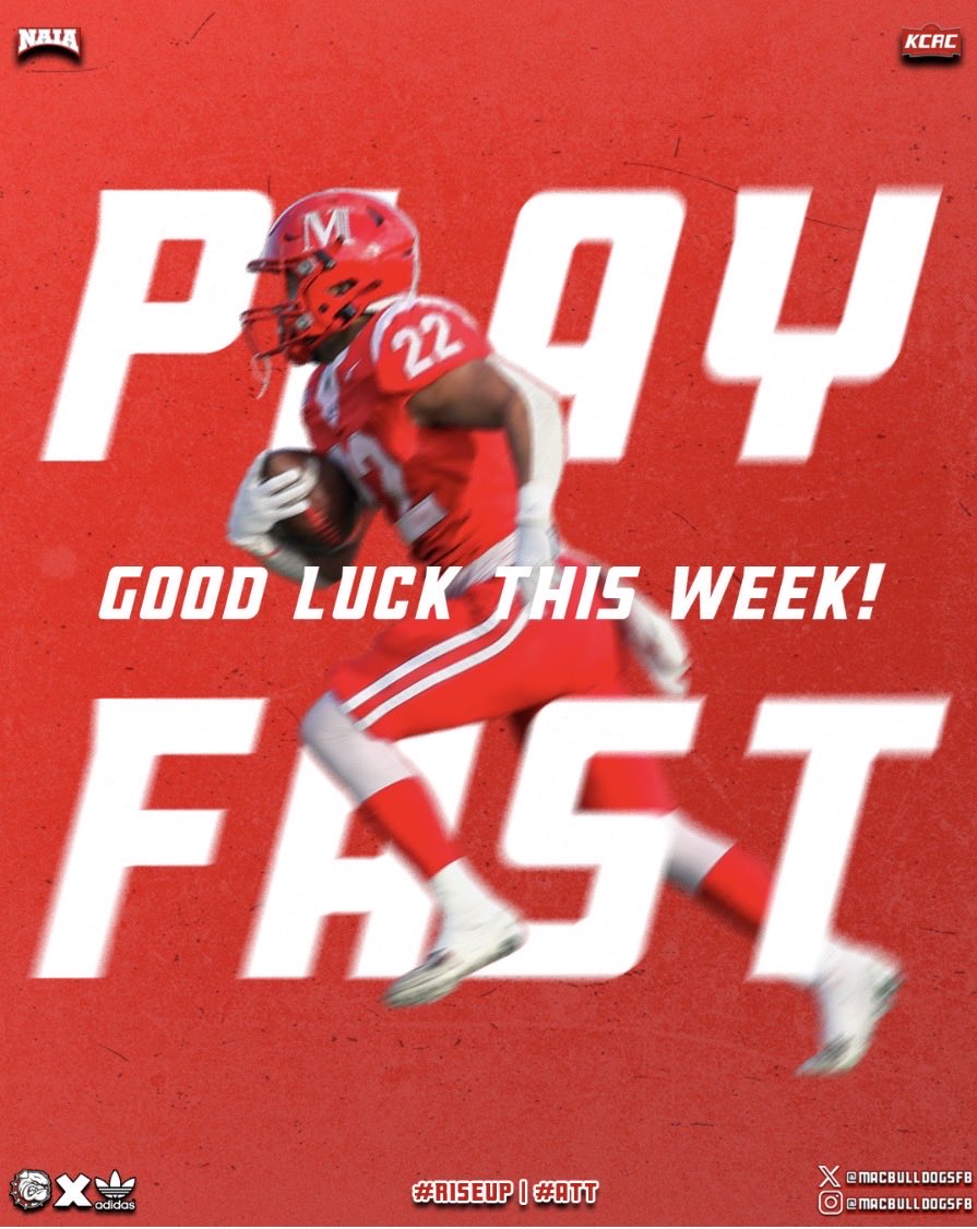 Thank you <a href="/CoachLeppke/">Mitch Leppke</a> and <a href="/MACBulldogsFB/">McPherson Football</a>!!