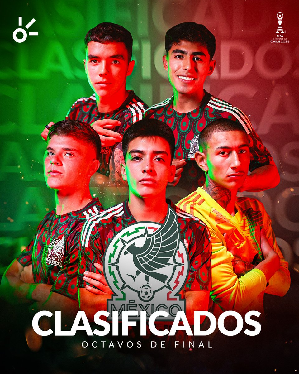 ¡MÉXICO ESTÁ EN OCTAVOS DE FINAL! 🇲🇽🔥⚽

La selección mexicana vence a Marruecos en la tercera fecha del #MundialSub20, clasificándose a la siguiente ronda de manera directa como segundo lugar de Grupo C🫡