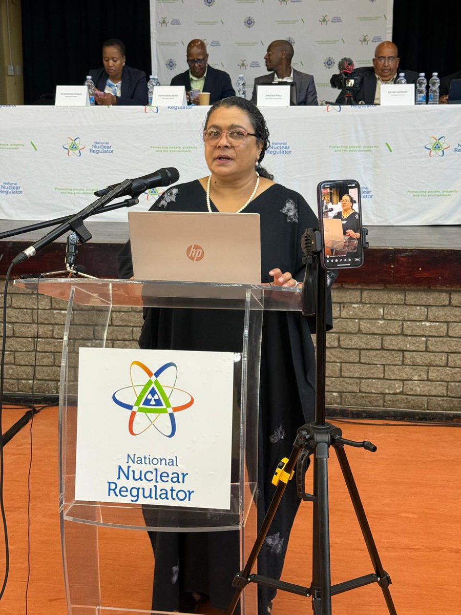 04 October 2025:  Atlantis, Western Cape. NNR Public hearing on Koeberg LTO.