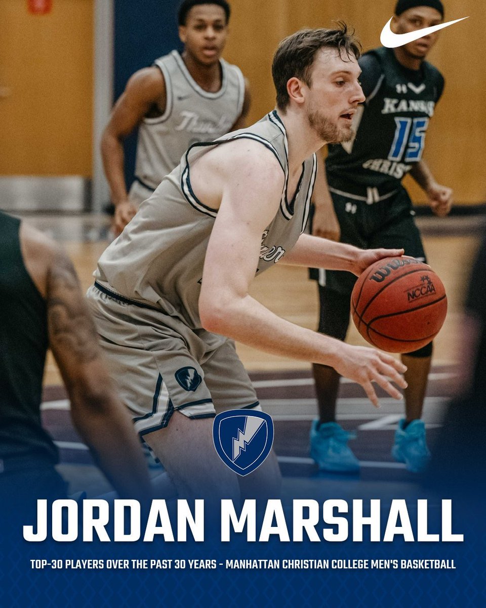 Top-30 Players Over the Past 30 Years ⛈️🏀

#️⃣2️⃣7️⃣ - Jordan Marshall (2021-22)

⚡️2021-22 All-MCCC &amp; Conference MVP
⚡️2021-22 All-Region &amp; Region MVP
⚡️2021-22 First Team All-American

#RollThunder