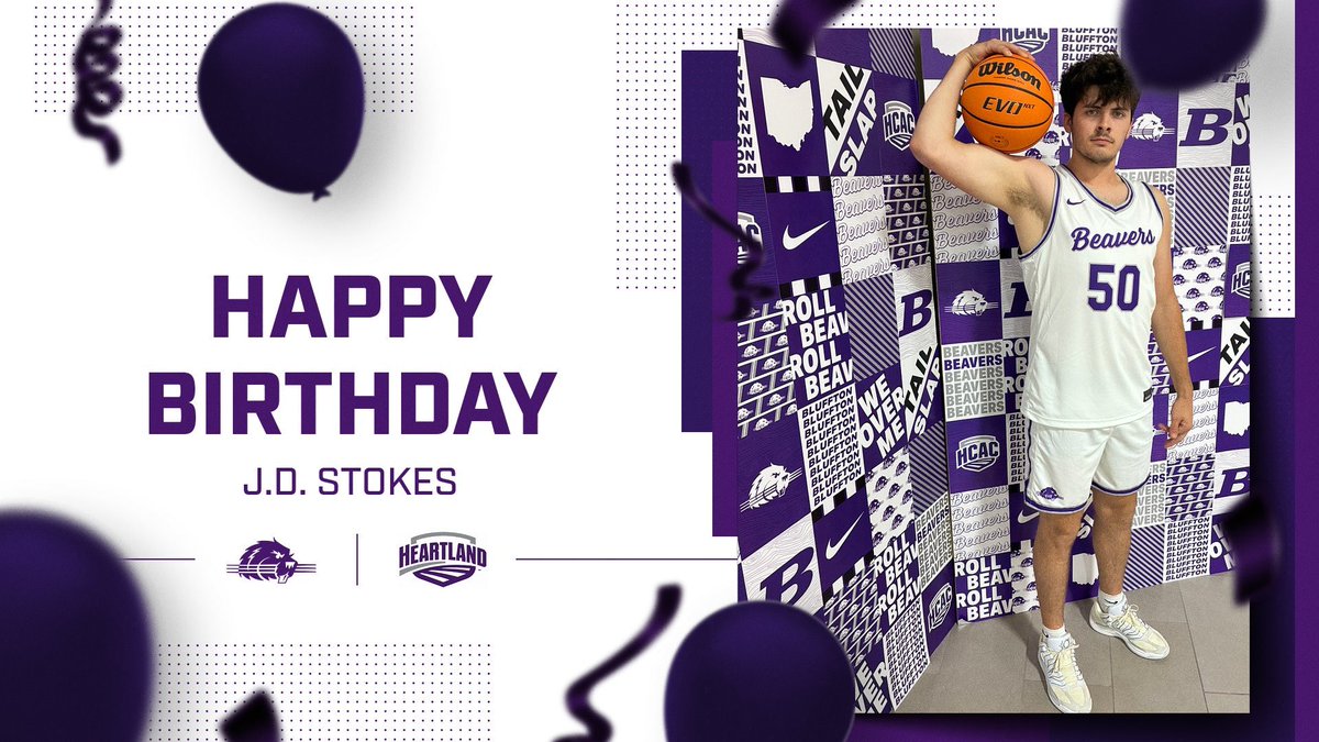 BlufftonUMbk's tweet image. Happy Birthday to JD Stokes‼️🎂
#STAC🪵