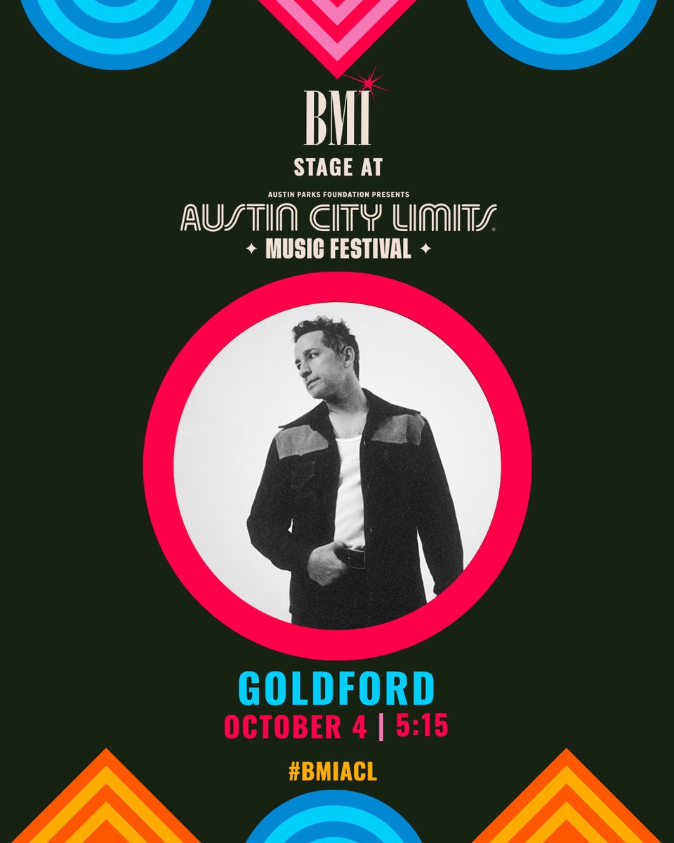 bmi's tweet photo. 🌟 Get ready for powerful, soul-stirring sounds from @iGoldford on the #BMISTAGE at @aclfestival in 15 minutes. #BMIACL https://t.co/Vtp3rMr2ci