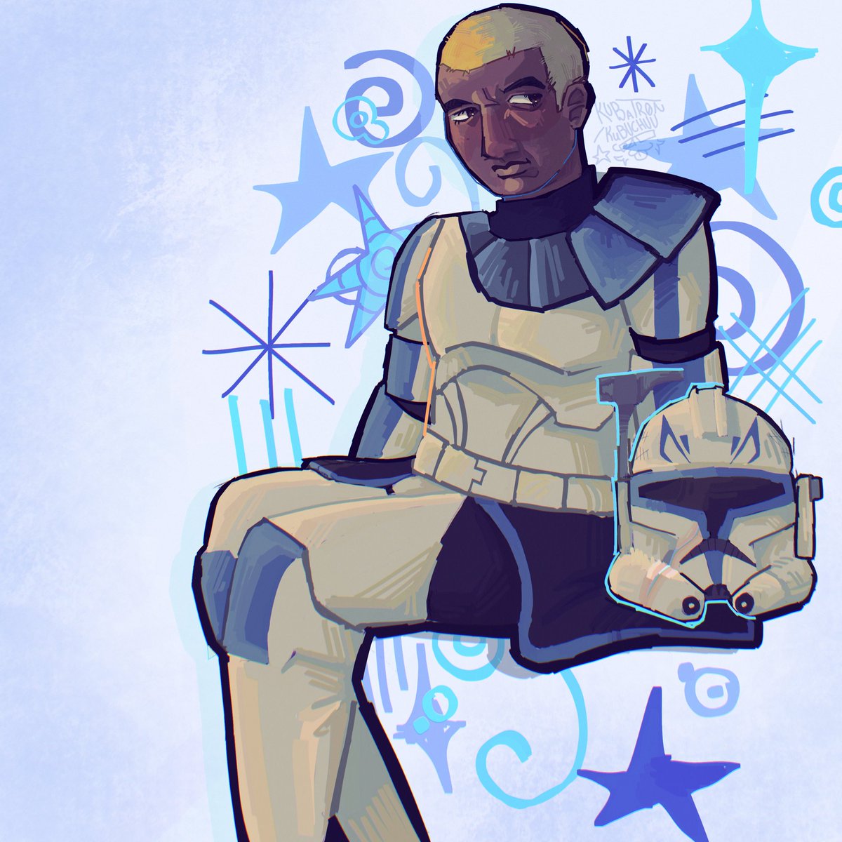 OBIWANKlNG's tweet image. I just think hes neat :D

— #captainrex #tcw #CloneWars