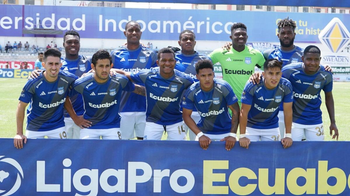 Emelec sin publico / Emelec con publico.