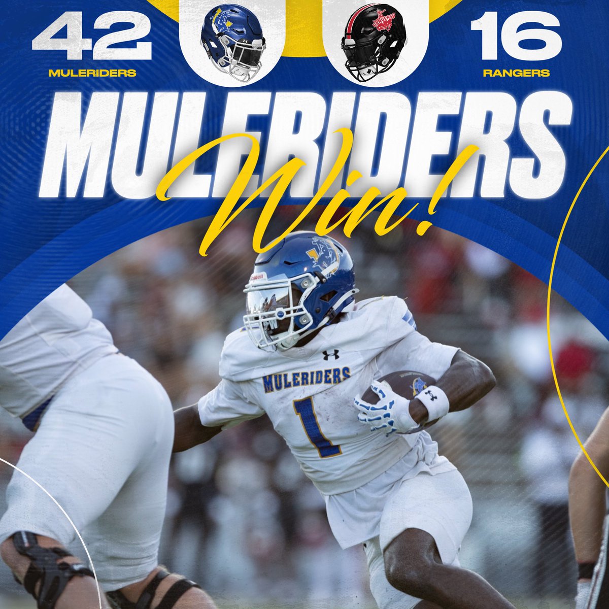 Mulerider Athletics tweet media