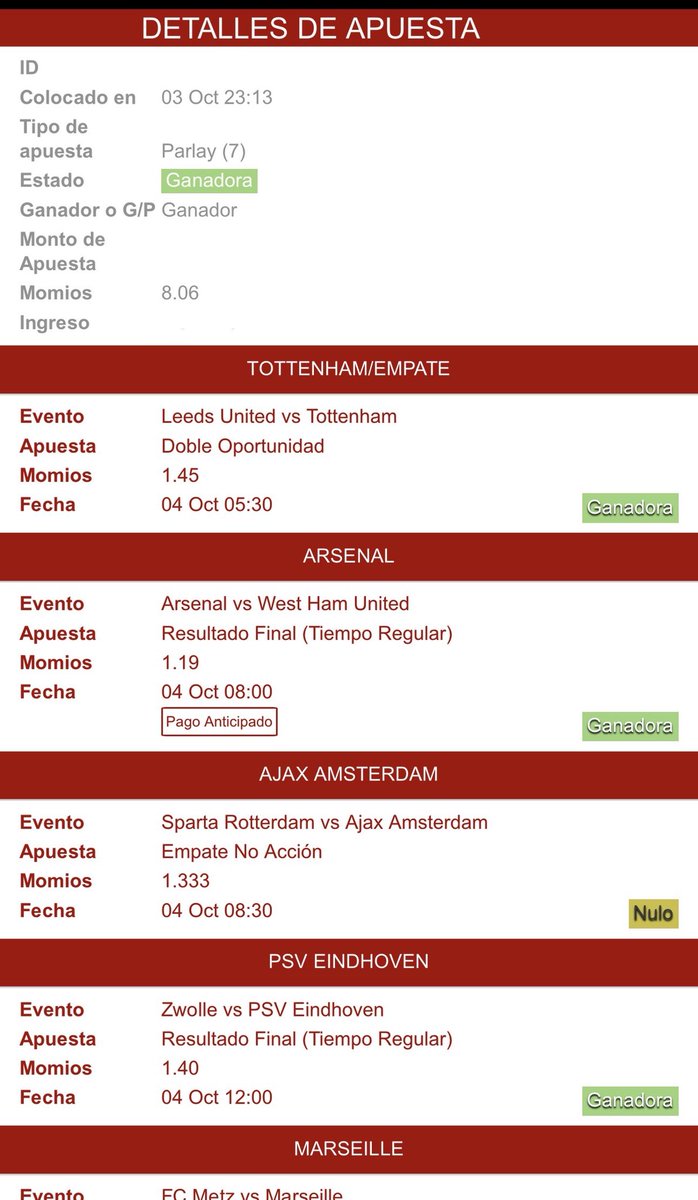 COBRADO EL PARLAY +700🔥🔥