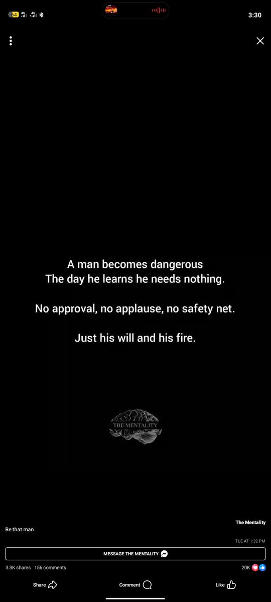 You become dangerous the moment you learn that all you need is YOUR WILL AND YOUR FIRE