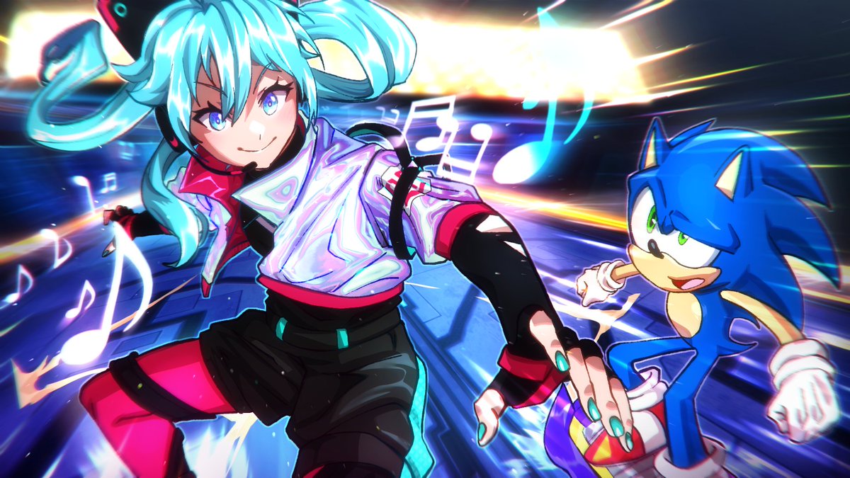 Mikus design in this game is fire