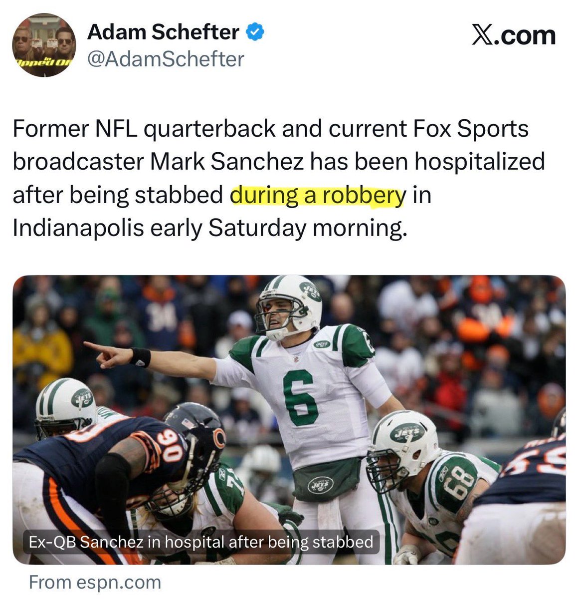 nickroberts317's tweet image. Absolutely wild that someone like @AdamSchefter can be so blatantly wrong by rushing to tweet things for clicks and still have a job! Adam should apologize to our city for putting out misinformation.