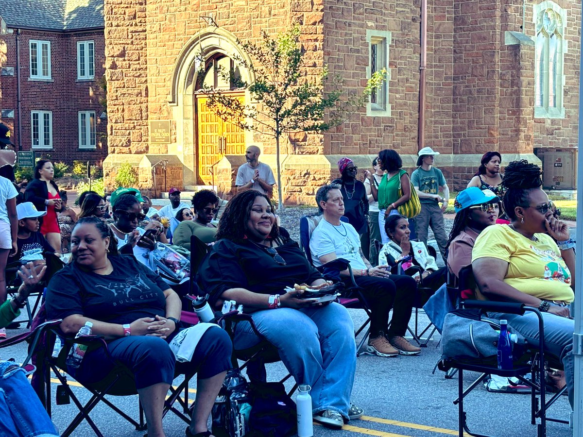 ABC11Together's tweet image. Great weather, amazing music, cool vibes for Missy Lane’s Block Party in Downtown Durham!