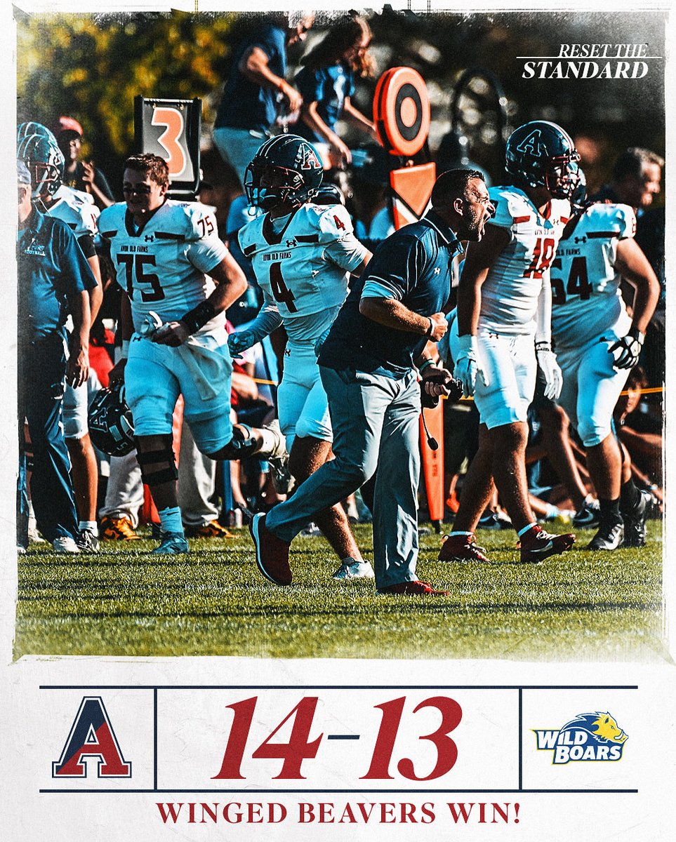 Winged Beavers grind out a close one on the road 💥